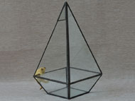 YNGT-11 Terrarium géométrique (Jardinière suspendue en verre)