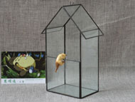 YNGT-32 Terrarium géométrique (Jardinière suspendue en verre)