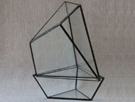 YNGT-36 Terrarium géométrique (Jardinière suspendue en verre)