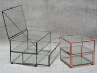 YNGB-02 Glazen doos (Glazen kistje, Glazen sieradenkistje)